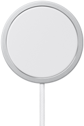 Pohled zepředu na MagSafe nabíječku s kabelem
