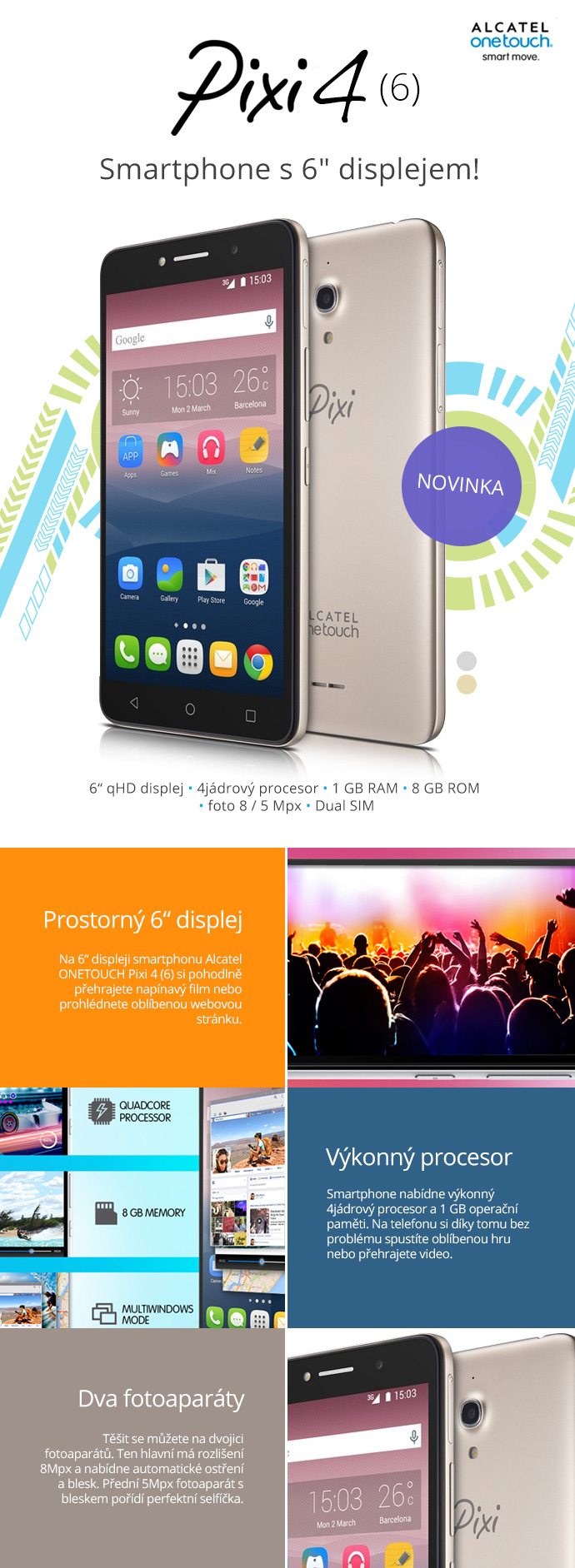 Alcatel Pixi 4