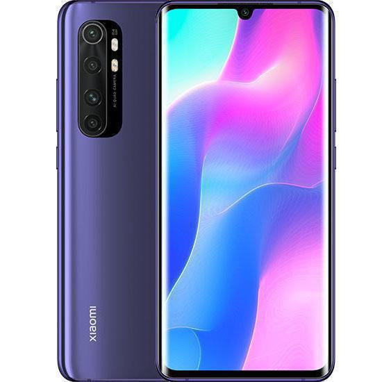 mi note 10 lite nebula purple