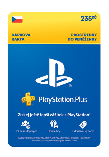 ESD CZ PlayStation Store el. pen enka 235 K MP.CZ
