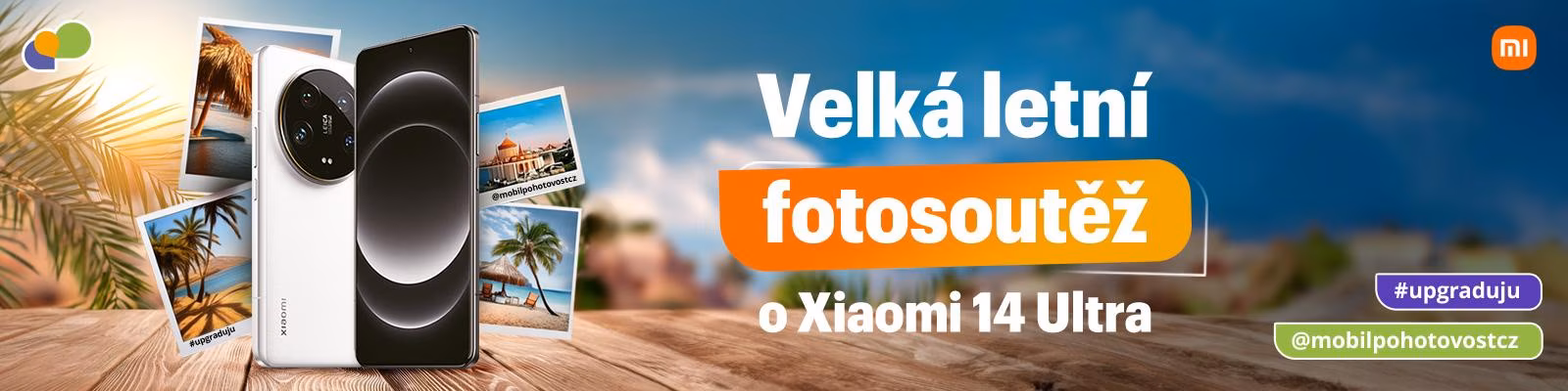 Velká letní fotosoutěž o upgrade na Xiaomi 14 Ultra