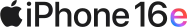 Iphone 16e logo