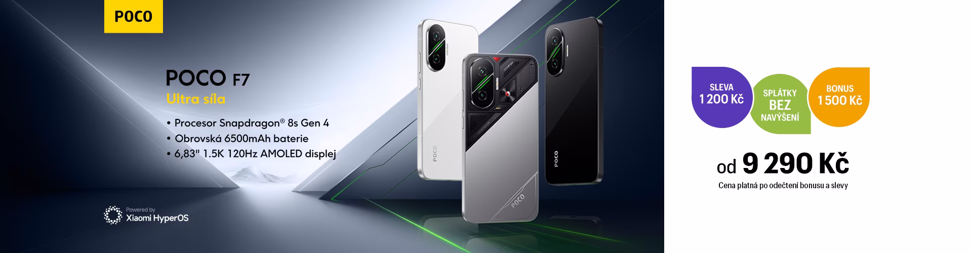POCO F7 od 9 290 Kč