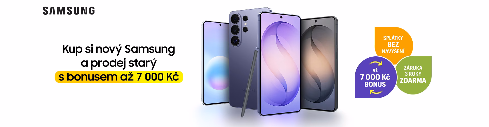 Samsung s bonusem až 7 000 Kč