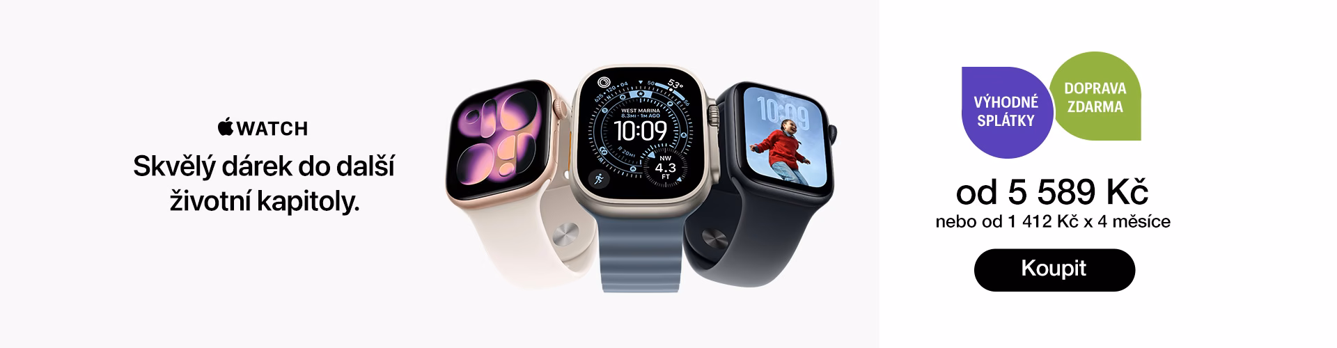Apple Watch od 5 589 Kč