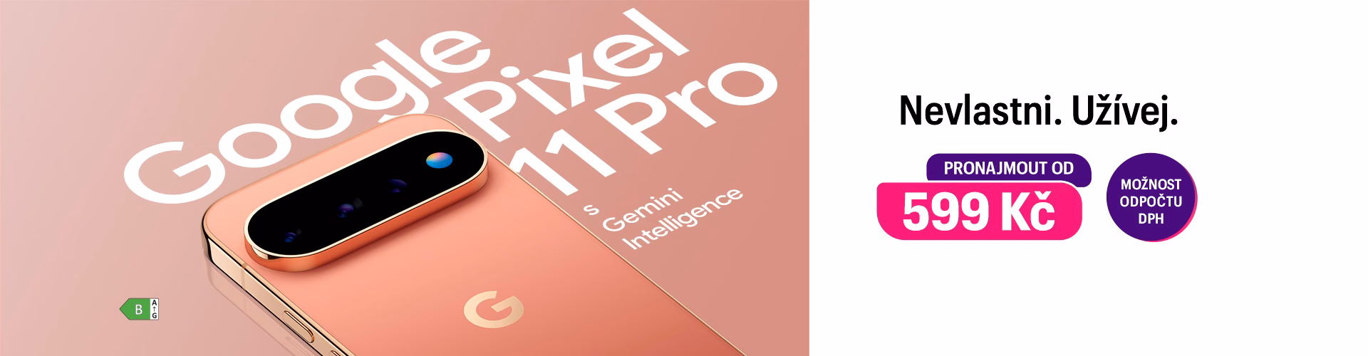 Google Pixel 11 od 599 Kč